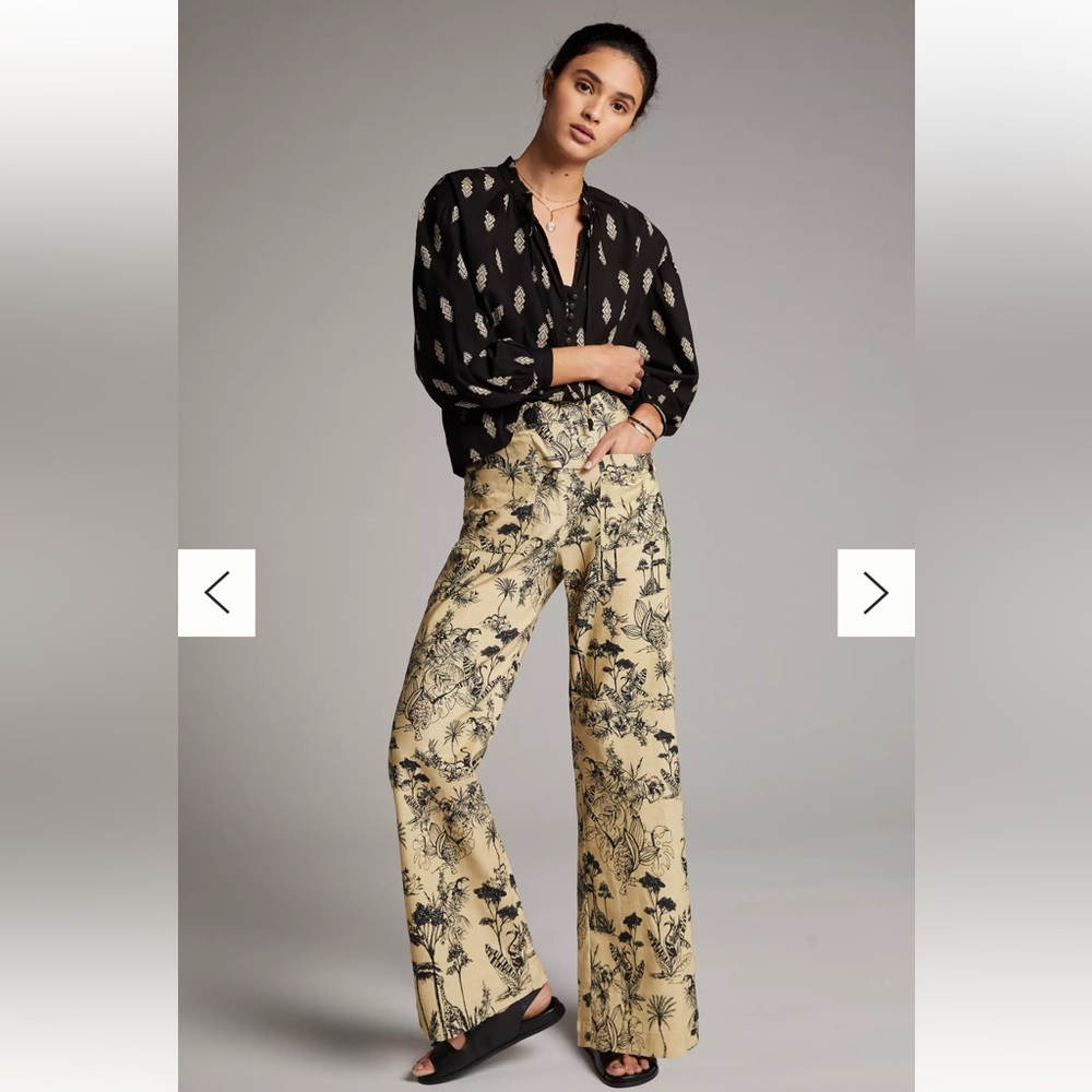 Anthropologie Corey Lynn Calter Padma Toile Pants